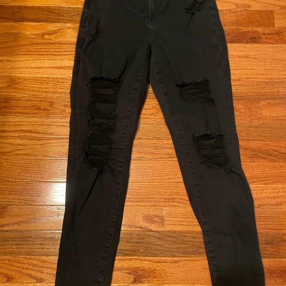 American Eagle Jeans Black Size 6 - Picture 1 of 5